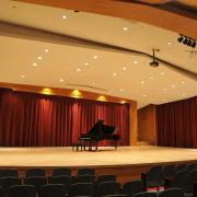 Grusin Hall with piano