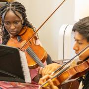 SPA students receive full scholarships to participate in the intensive summer chamber music and solo performance program focused on cultural diversity for young string musicians.