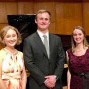 Student winners of the vocal scholarship competition