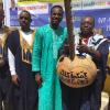 austin okigbo posing with fellow presenters in africa