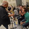 cleveland orchestra member working with students
