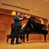 cleveland orchestra member with student