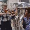 Cleveland Orchestra member working with College of Music student