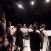 Students rehearsing for CU NOW