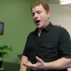 andrew garland singing in his office