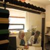 Gayle Boethling is pictured here with student Craig Robertson. 