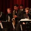 jazz students on stage in grusin hall