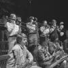 jazz band on stage in the 1970s
