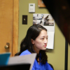 Professor Nguyen rehearsing