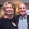 Kristina and Paul Eklund at a dinner