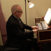 robert hill playing harpsichord