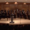 University Singers perform in Grusin Music Hall