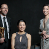 Colleen White (DMA ’17), Paul Zaborac (DMA ’17) and Cecilia Lo-Chien Kao (DMA ’19)