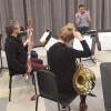 wind symphony rehearsal