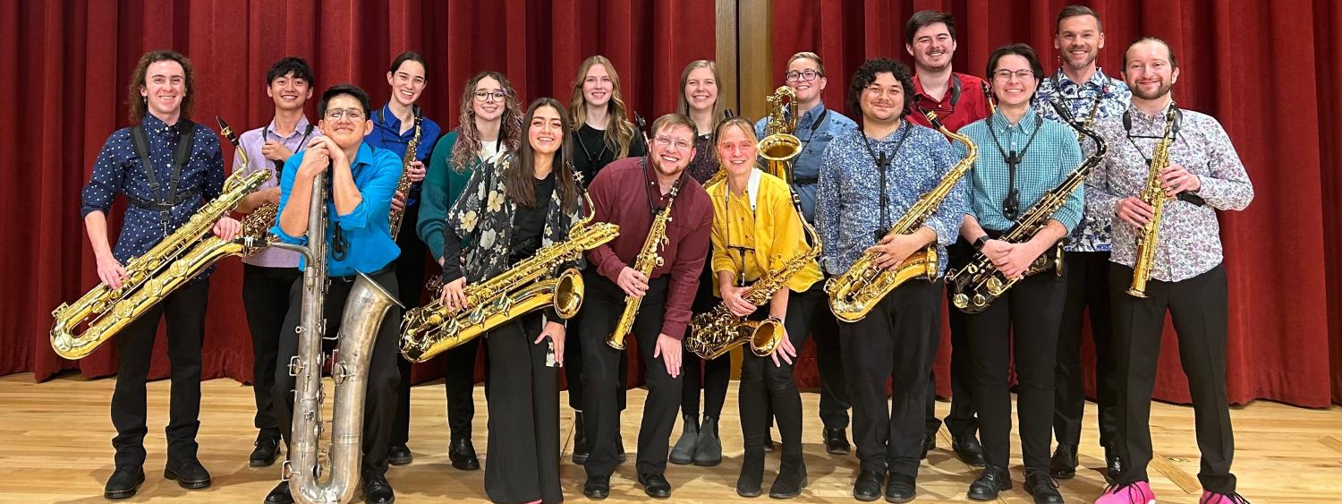 Saxophone studio