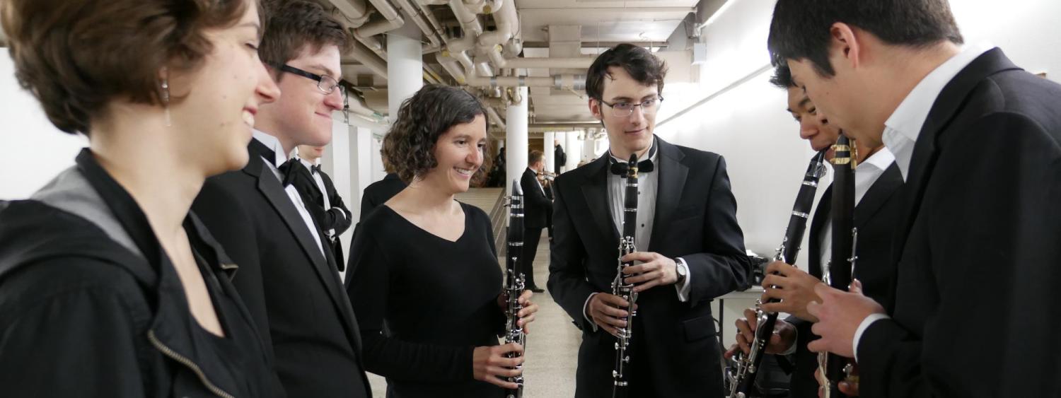 Clarinet students