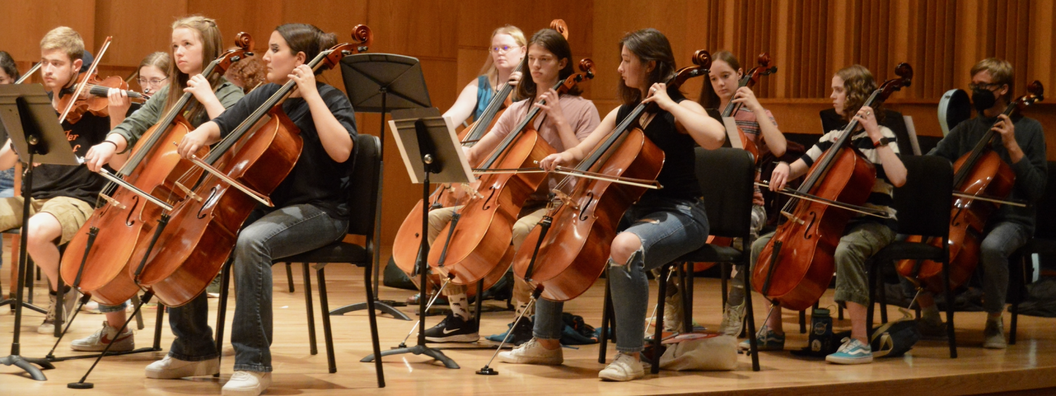 High School Summer Music Academy students