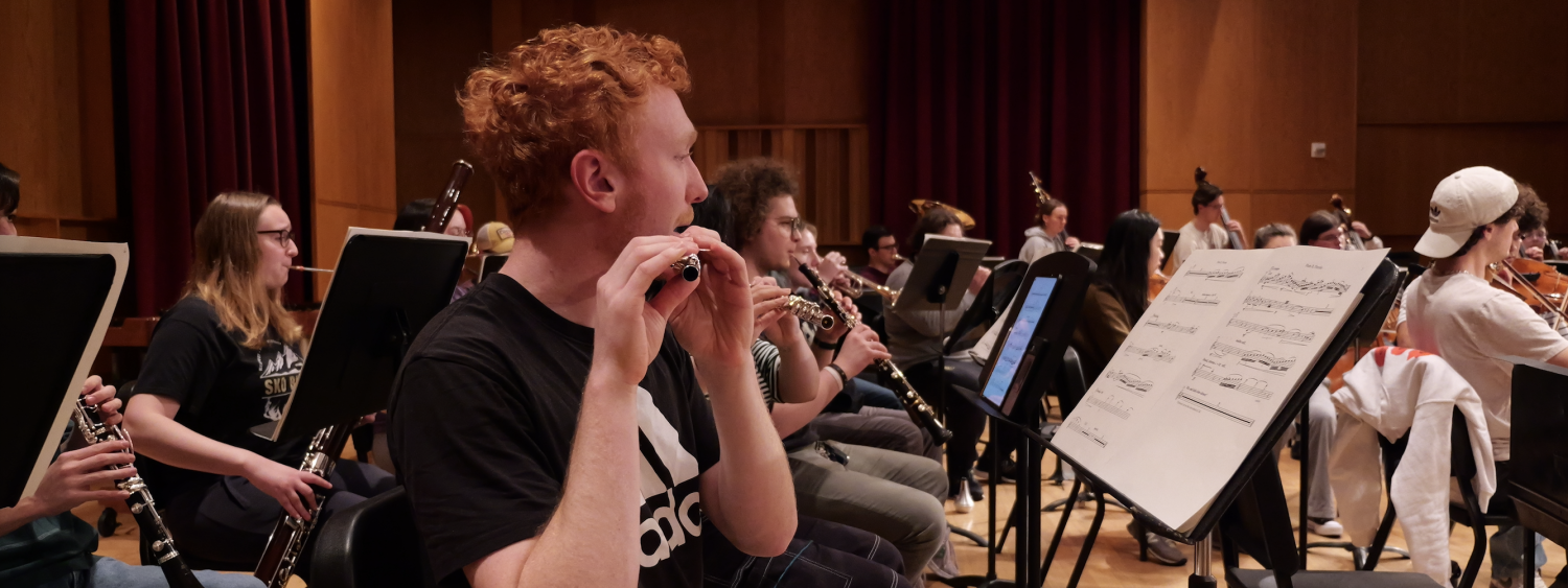 Woodwind students