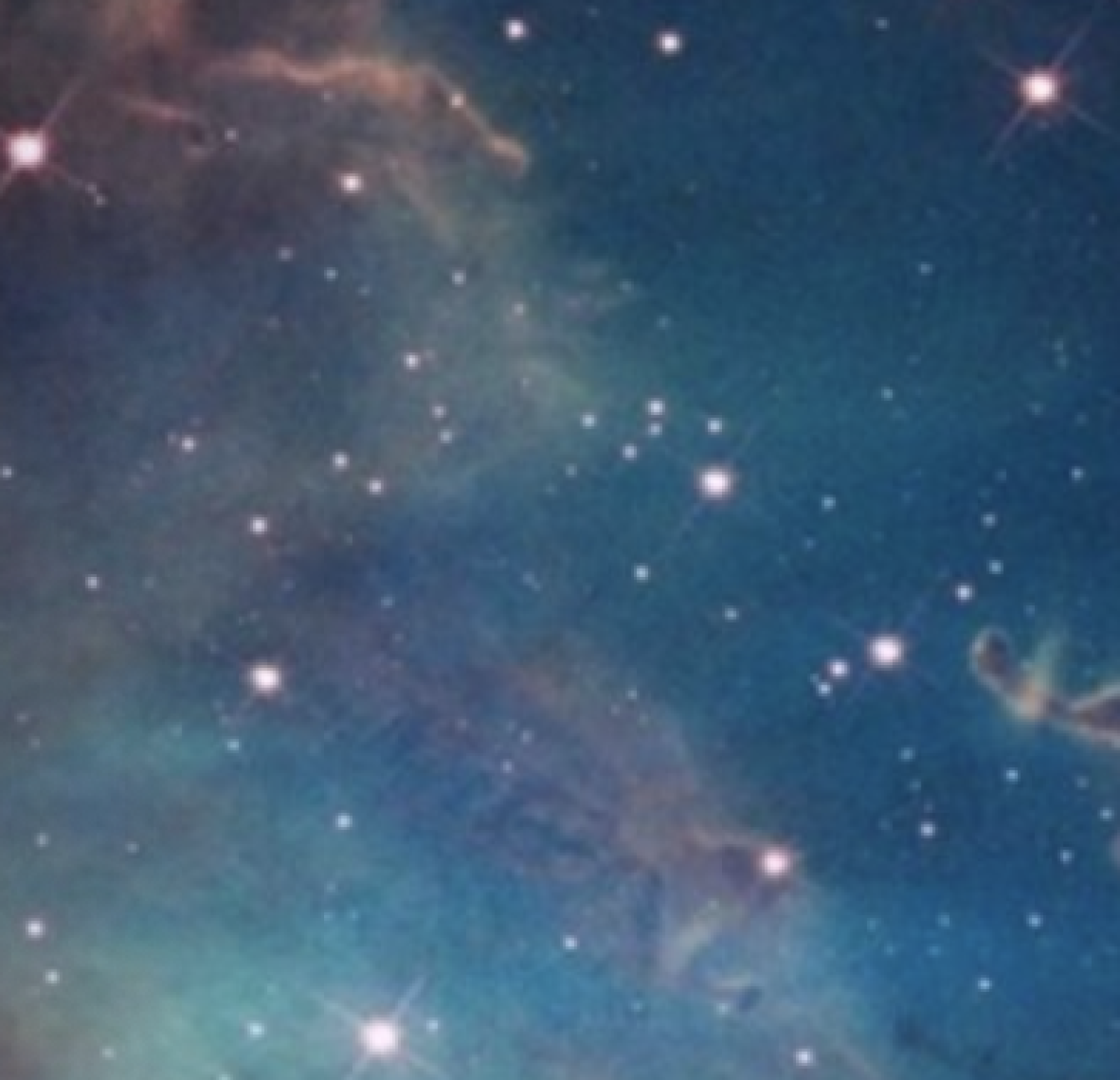 Photo of a nebula