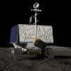 An artist's rendering of VIPER on the moon. Credit: NASA