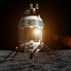 Concept image of a MX-1 lander on the lunar surface.