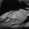 Peaks within the moon’s Tycho Crater.