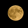 The moon rise is seen over Boulder County on Wednesday. Wednesday’s super moon appeared larger and brighter than at any other time this year. (Matthew Jonas/Staff Photographer)