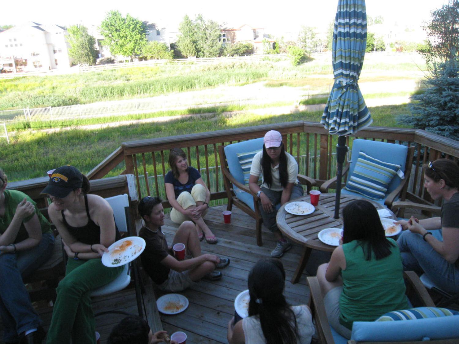 outdoor photo of our summer party