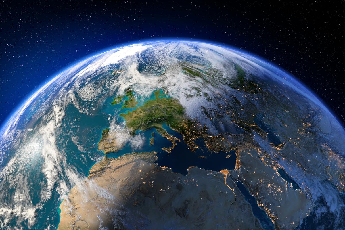 planet Earth from space