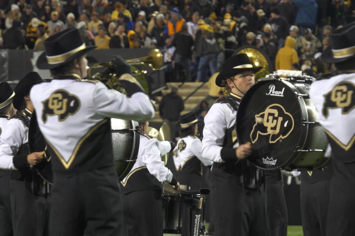 Golden Buffalo Marching Band members