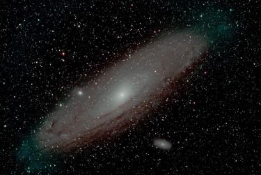 The Andromeda Galaxy taken from Wright's Mesa