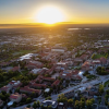 CU Boulder Campus at Sunrise