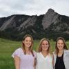 trio care team in front of flatirons