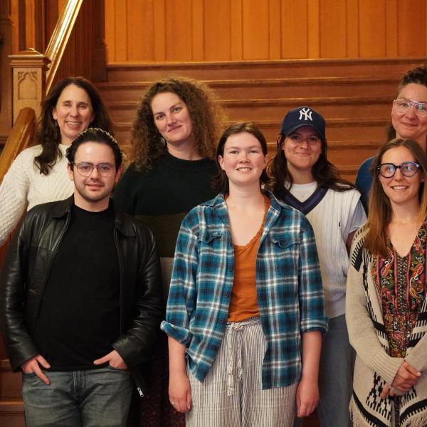 Lisa Schwartz and the 2025-27 Engaged Arts and Humanities Scholars