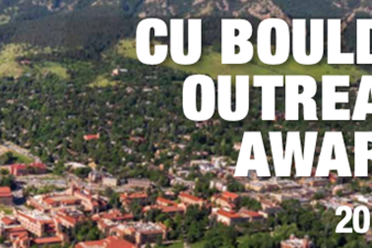 CU Boulder Outreach Awards 2018-19