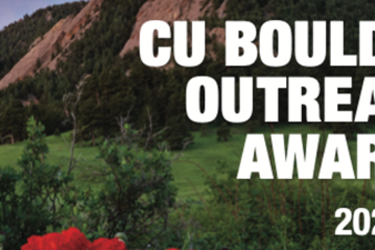 CU Boulder Outreach Awards 2021-22