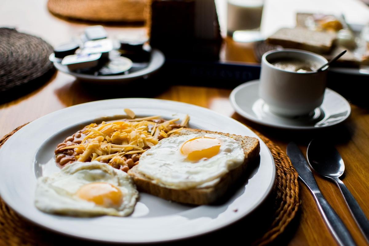 Plate of food image