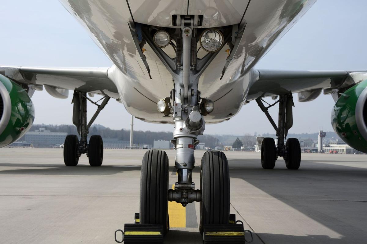 front of plane image