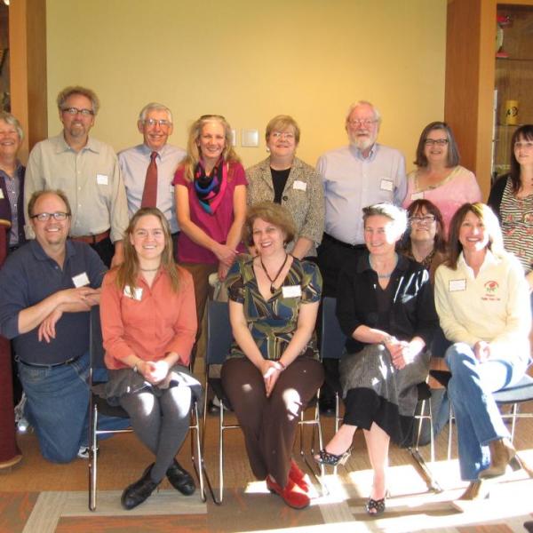CU Lancaster study abroad alumni at the 40th anniversary of the Colorado-Lancaster Exchange