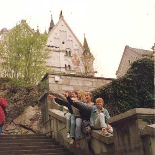 Students in Regensburg, Germany, 1992