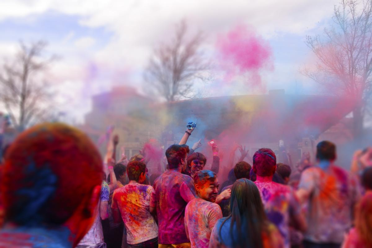 Holi at CU