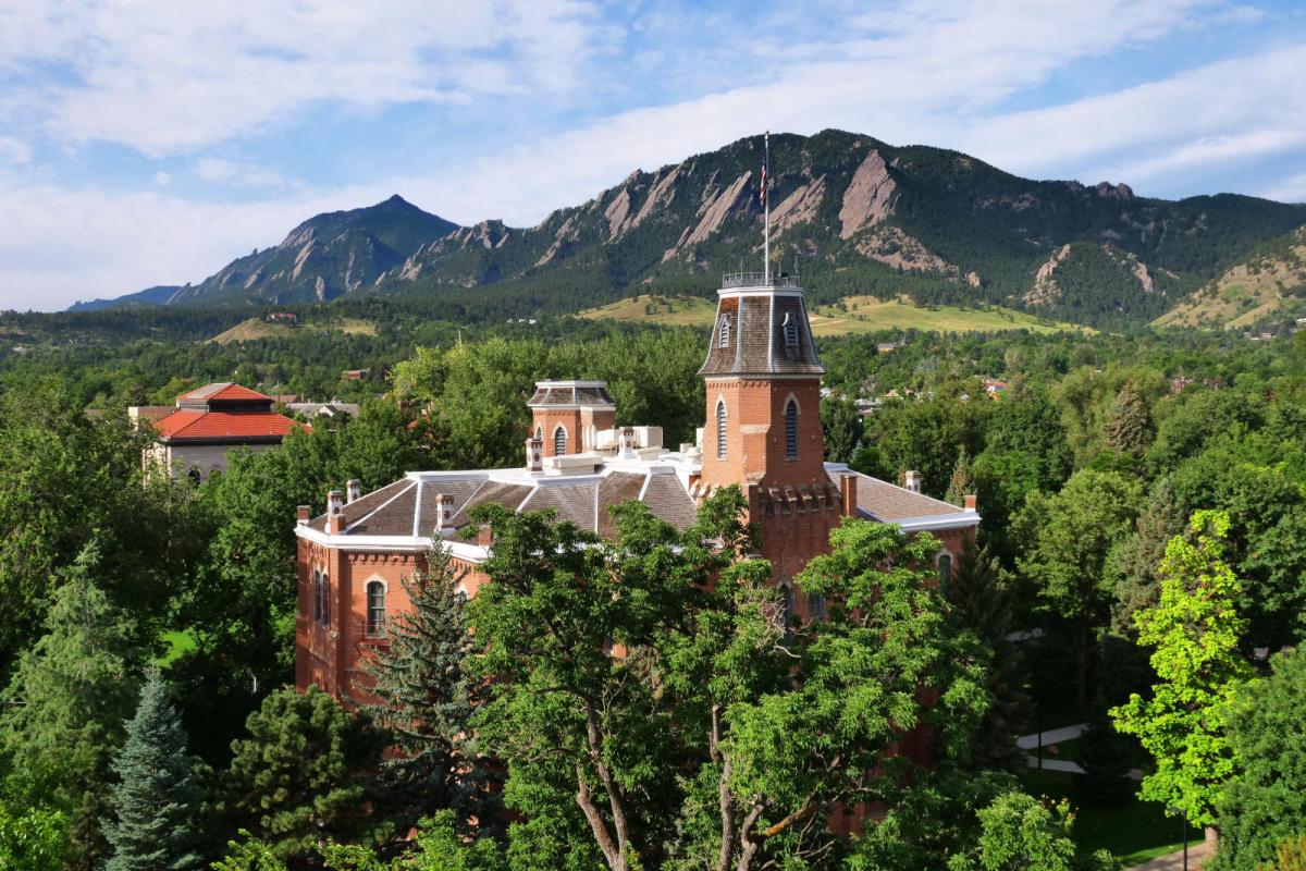 Old Main on CU Boulder campus