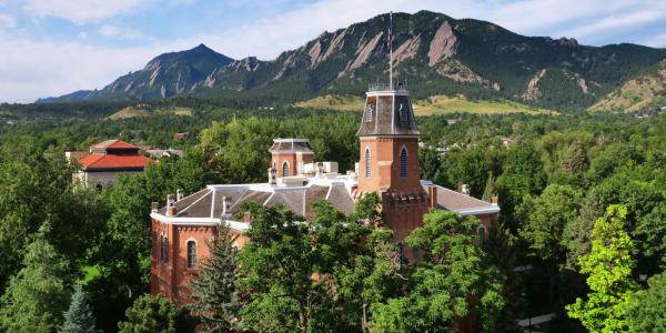 Old Main on CU Boulder campus