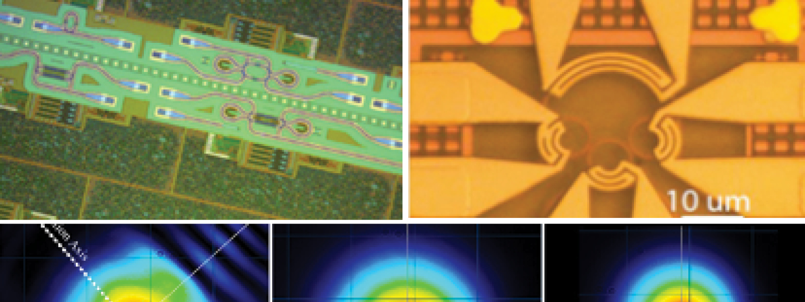 Collage showing research projects