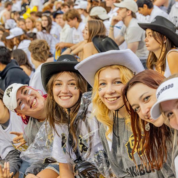 student section vs Baylor