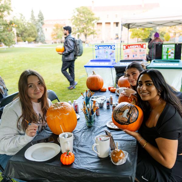 students at DIY night