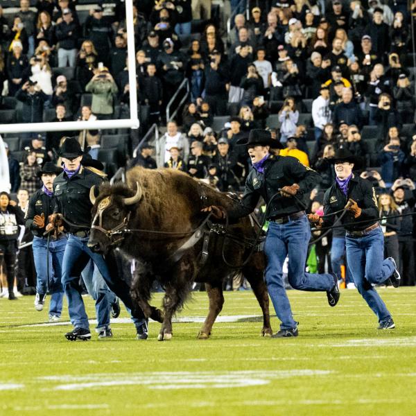 football game on family weekend