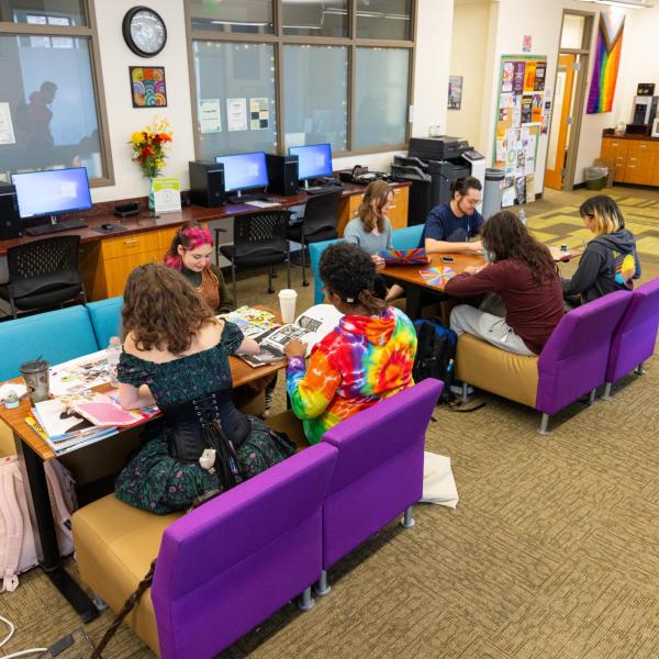 Students in CISC office