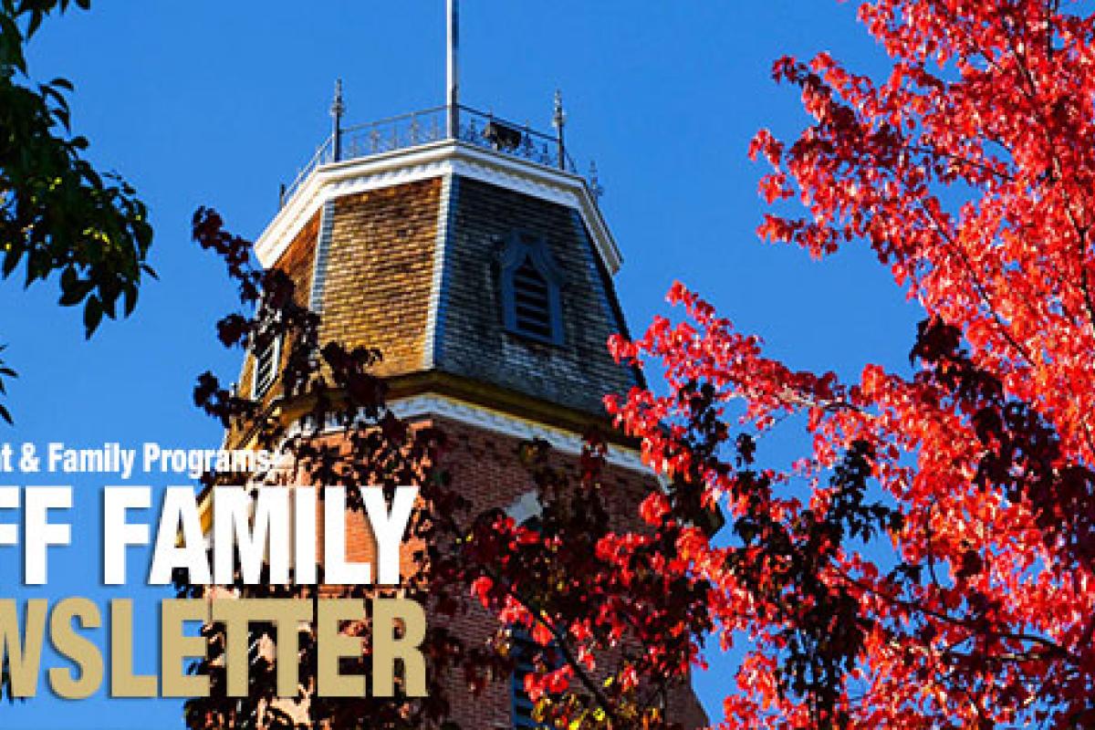 Buff Family Newsletter