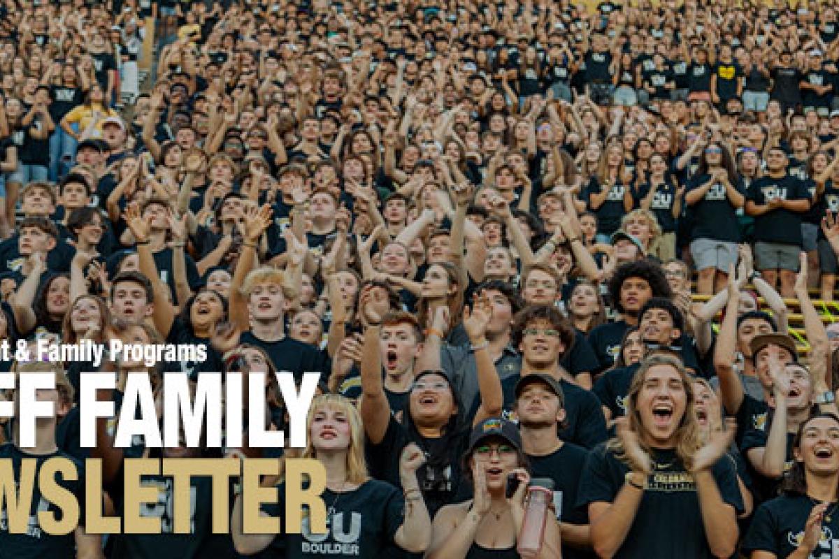 Buff fam newsletter header september